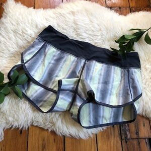 Lululemon Speed Shorts Mexican Blanket Stretch